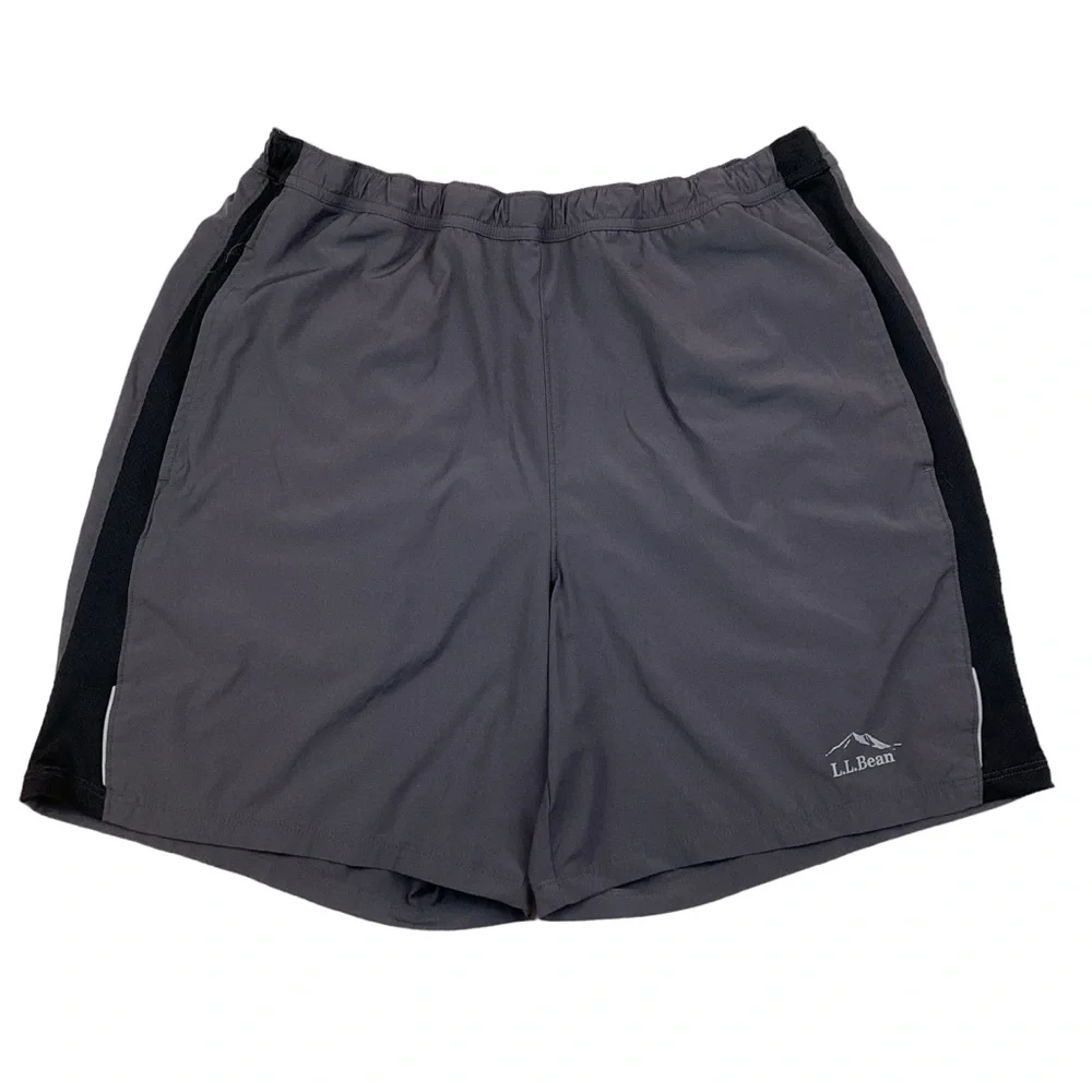 L.L. Bean Athletic Hiking Short Mens Large Gray
